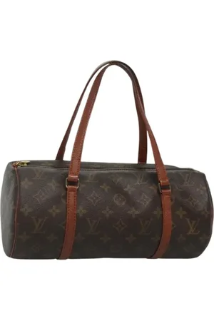 LOUIS VUITTON Pre-owned, Dame, Brun, ONE SIZE, Tyl, Pre-owned canvas håndtasker