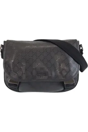 Gucci Pre-owned, Dame, Sort, ONE SIZE, Uld, Pre-owned Plast gucci-tasker