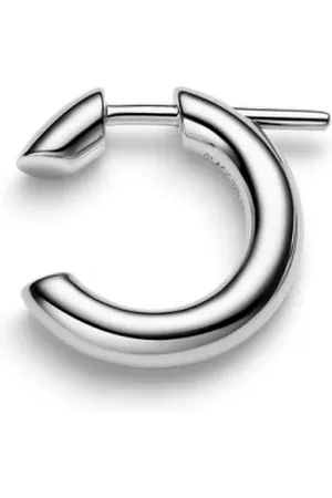 Maria Black Tilbehør, unisex, Grå, ONE SIZE, Forstyrret Hoop