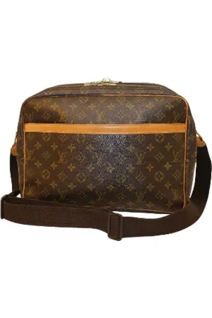 LOUIS VUITTON Pre-owned, unisex, Brun, ONE SIZE, Tyl, Pre-owned canvas tasker