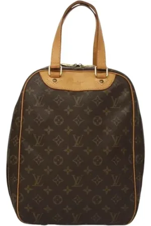 LOUIS VUITTON Pre-owned, Dame, Brun, ONE SIZE, Tyl, Pre-owned canvas tasker