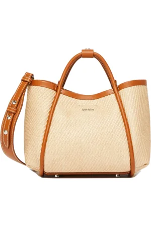 Max Mara Taske, Dame, Brun, ONE SIZE, Læder, Brun Marine Taske med Læderdetaljer