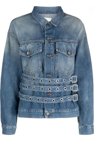 haikure Jakke, Dame, Blå, M, Denim, Denimjakke