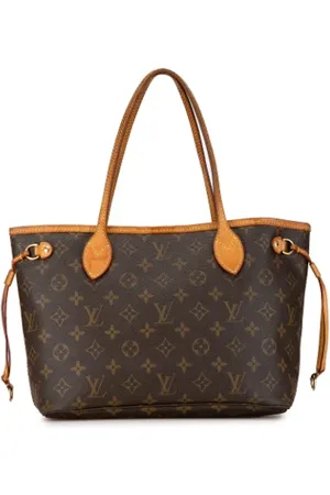 LOUIS VUITTON Pre-owned, Dame, Brun, ONE SIZE, Uld, Pre-owned Canvas totes