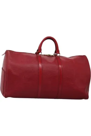 LOUIS VUITTON Pre-owned, Dame, Rød, ONE SIZE, Tyl, Pre-owned Laeder louis-vuitton-tasker