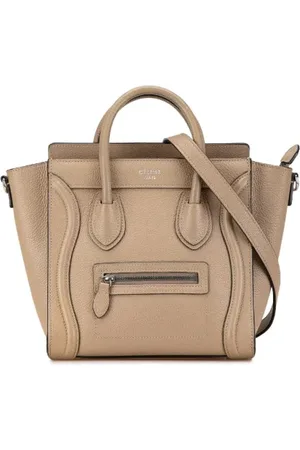 Céline Pre-owned, Dame, , ONE SIZE, Uld, Pre-owned Laeder celine-tasker