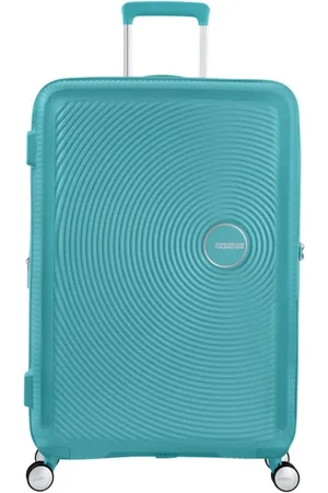 American Tourister Kuffert, unisex, Blå, ONE SIZE, Udvidelig Soundbox Trolley med TSA-lås