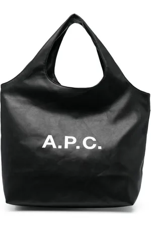A.P.C. Taske, Herre, Sort, ONE SIZE, Læder, Sort Imiteret Læder Bum Bag