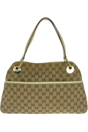 Gucci Pre-owned, Dame, , ONE SIZE, Tyl, Pre-owned Canvas totes