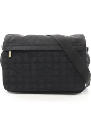 CHANEL Pre-owned, Dame, Sort, ONE SIZE, Uld, Pre-owned Laeder chanel-tasker
