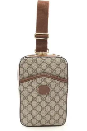 Gucci Pre-owned, Dame, , ONE SIZE, Uld, Pre-owned Canvas gucci-tasker