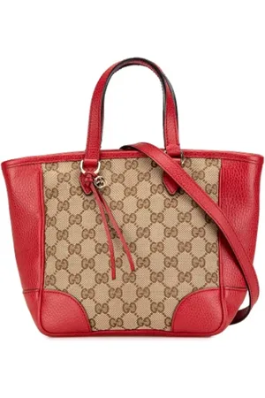 Gucci Pre-owned, Dame, , ONE SIZE, Uld, Pre-owned Canvas gucci-tasker