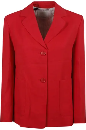 Max Mara Jakke, Dame, Rød, S, Røde Olivia Jakker til Kvinder