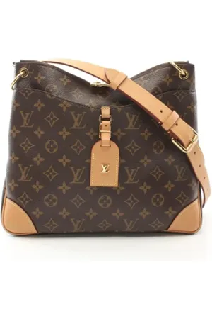 LOUIS VUITTON Pre-owned, Dame, Brun, ONE SIZE, Uld, Pre-owned canvas tasker