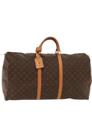 LOUIS VUITTON Pre-owned, Dame, Brun, ONE SIZE, Tyl, Pre-owned canvas tasker