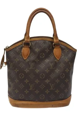 LOUIS VUITTON Pre-owned, Dame, Brun, ONE SIZE, Tyl, Pre-owned canvas håndtasker