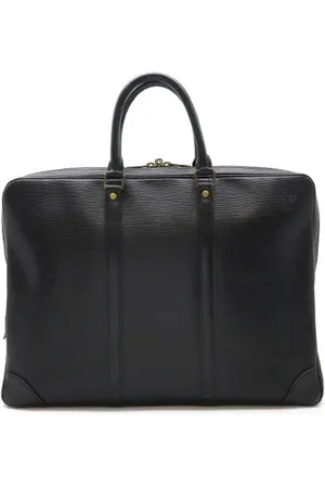 LOUIS VUITTON Pre-owned, Herre, Sort, ONE SIZE, Læder, Pre-owned Laeder dokumentmapper
