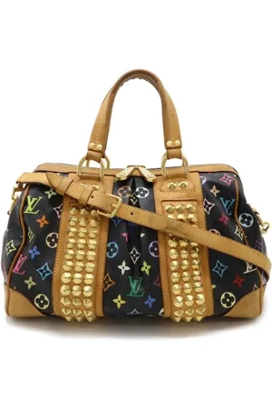 LOUIS VUITTON Pre-owned, Dame, Flerfarvet, ONE SIZE, Uld, Pre-owned canvas håndtasker