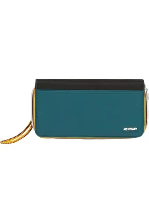 K-Way Taske, Dame, Grøn, ONE SIZE, Nylon, Lang lynlåspung med flere rum