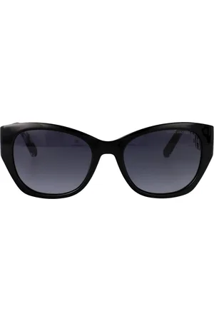 Marc Jacobs Tilbehør, Dame, Sort, 54 MM, Uld, Stilfulde solbriller Model 807/S