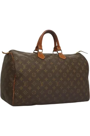 LOUIS VUITTON Pre-owned, Dame, Brun, ONE SIZE, Tyl, Pre-owned canvas håndtasker