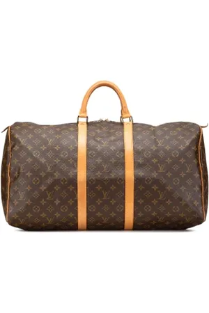 LOUIS VUITTON Pre-owned, Dame, Brun, ONE SIZE, Tyl, Pre-owned canvas tasker