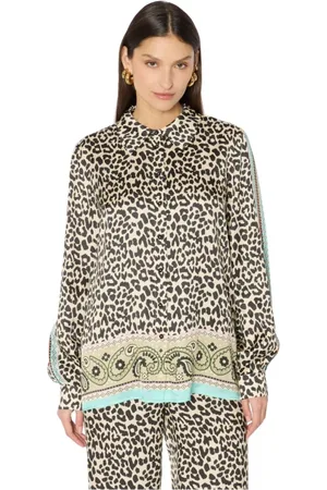 Berenice Bluser & Skjorter, Dame, Flerfarvet, S, Calijungle Viskose jungle print chemise