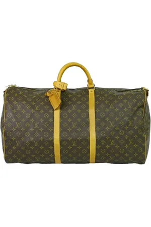 LOUIS VUITTON Pre-owned, unisex, Brun, ONE SIZE, Tyl, Pre-owned canvas tasker