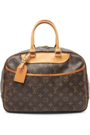 LOUIS VUITTON Pre-owned, Dame, Brun, ONE SIZE, Tyl, Pre-owned canvas håndtasker