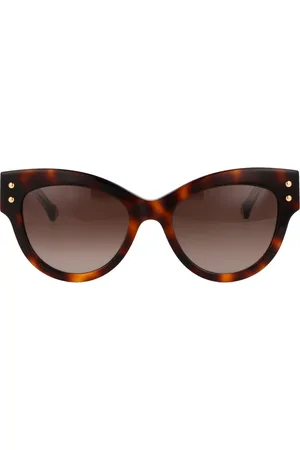 Carolina Herrera Tilbehør, Dame, Brun, 54 MM, Uld, Stilfulde solbriller CH 0009/S