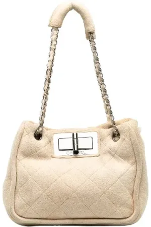 CHANEL Pre-owned, Dame, , ONE SIZE, Uld, Pre-owned Laeder chanel-tasker