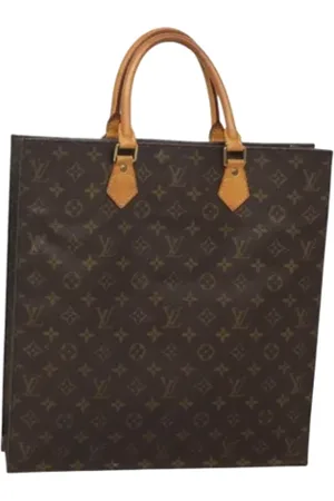 LOUIS VUITTON Pre-owned, Dame, Brun, ONE SIZE, Tyl, Pre-owned canvas tasker