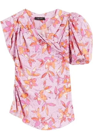 Isabel Marant Bluser & Skjorter, Dame, Lyserød, XS, Uld, Stilfuld Top til Kvinder