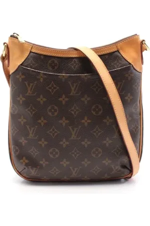 LOUIS VUITTON Pre-owned, Dame, Brun, ONE SIZE, Uld, Pre-owned canvas tasker