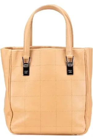 CHANEL Pre-owned, Dame, , ONE SIZE, Tyl, Pre-owned Laeder totes