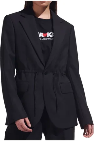Karl Lagerfeld Jakke, Dame, Sort, XL, Jakke
