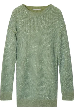 Stella McCartney Kjole, Dame, Grøn, L, Elegant E24 Kjole
