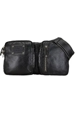 Gucci Pre-owned, Dame, Sort, ONE SIZE, Uld, Pre-owned Laeder gucci-tasker
