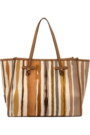 Gianni chiarini Taske, Dame, Flerfarvet, ONE SIZE, Læder, Natur Håndtaske med læderhåndtag
