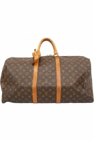 LOUIS VUITTON Pre-owned, Dame, Brun, ONE SIZE, Tyl, Pre-owned canvas tasker