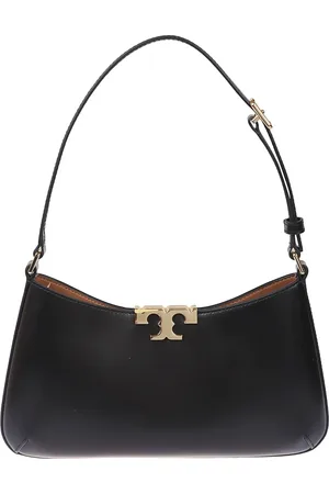 Tory Burch Taske, Dame, Sort, ONE SIZE, Uld, Elegant Læder Skuldertaske