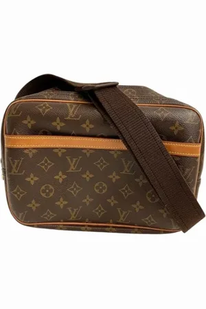 LOUIS VUITTON Pre-owned, Dame, Brun, ONE SIZE, Uld, Pre-owned Stof louis-vuitton-tasker