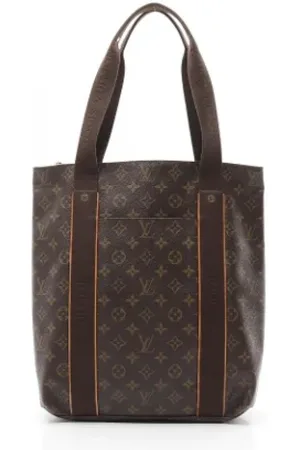 LOUIS VUITTON Pre-owned, Dame, Brun, ONE SIZE, Tyl, Pre-owned canvas tasker