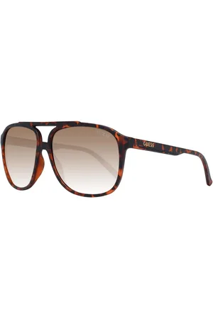 Guess Tilbehør, Herre, Brun, ONE SIZE, Uld, Herre Aviator Solbriller Brun Gradient