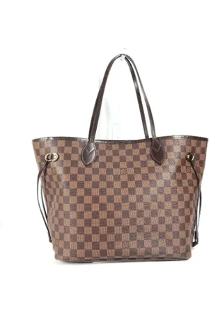LOUIS VUITTON Pre-owned, Dame, Brun, ONE SIZE, Uld, Pre-owned canvas tasker