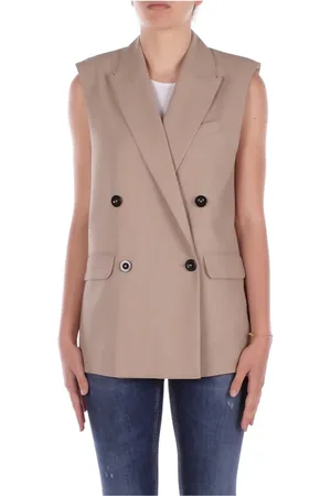 John Richmond Jakke, Dame, , XS, Polyester, Dobbeltbrystede jakker med falske lommer