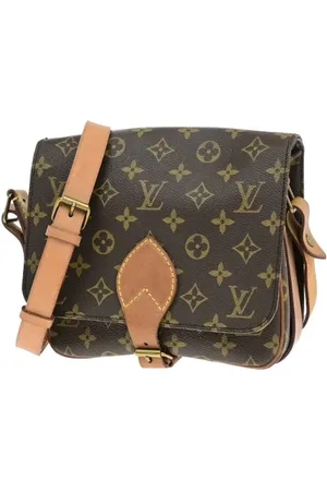 LOUIS VUITTON Pre-owned, Dame, Brun, ONE SIZE, Tyl, Pre-owned canvas tasker