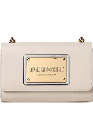 Moschino Taske, Dame, , ONE SIZE, Uld, Ivory Skuldertaske Elegant og alsidig