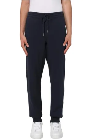 Tom Ford Bukser, Herre, Blå, 3XL, Uld, Blå Klassiske Sweatpants Stilfuld Mulighed