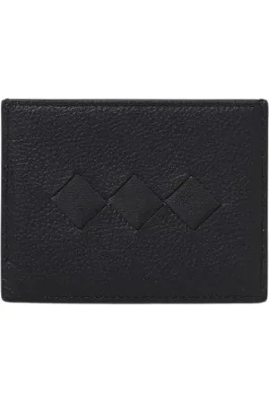 Bottega Veneta Tilbehør, Herre, Sort, ONE SIZE, Læder, Sort læderkortholder